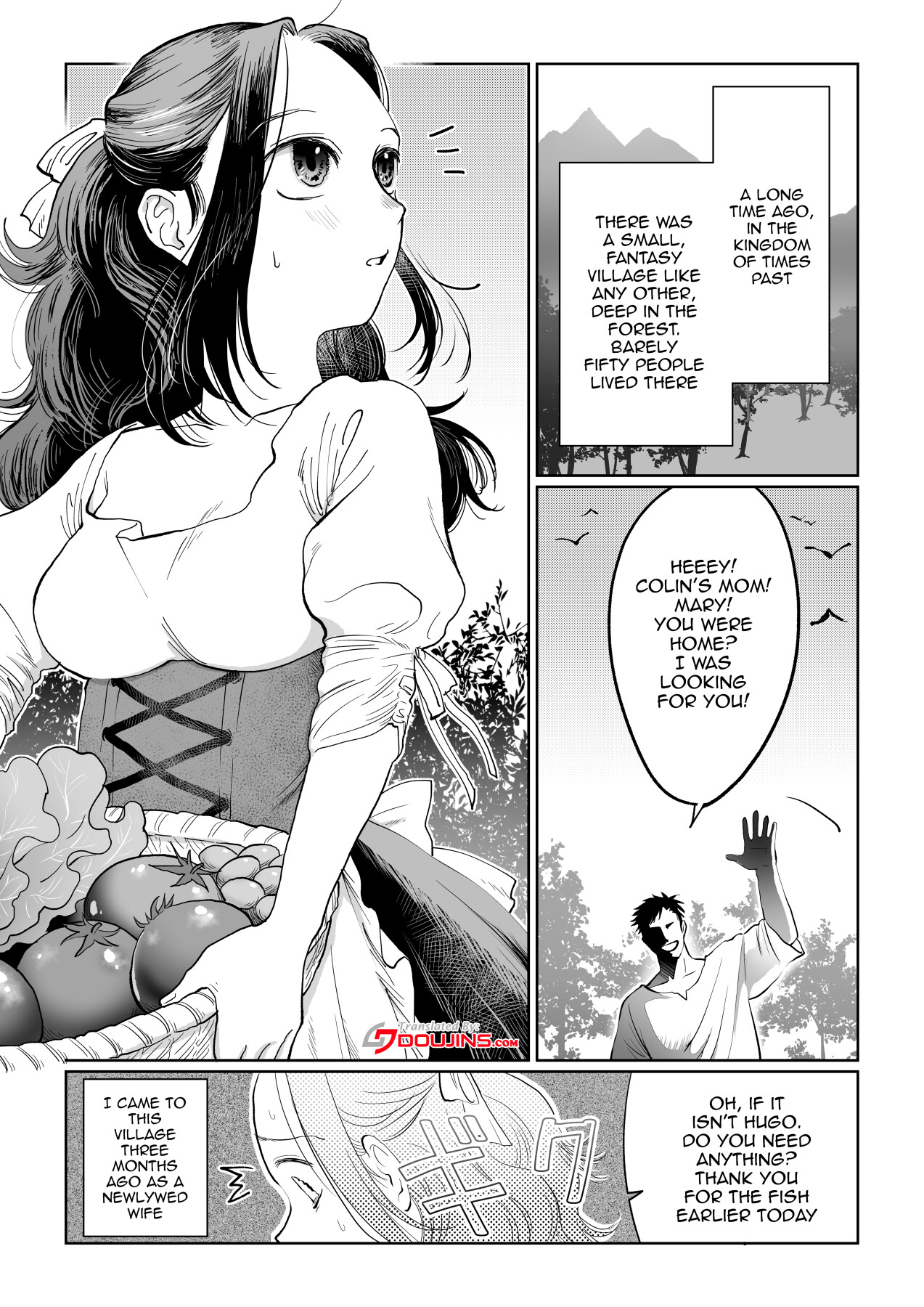 Hentai Manga Comic-My Bride Is The Village's Property - I've Never Heard That Gratitude Has To Be Given With Your Body! -Full Version--Read-2